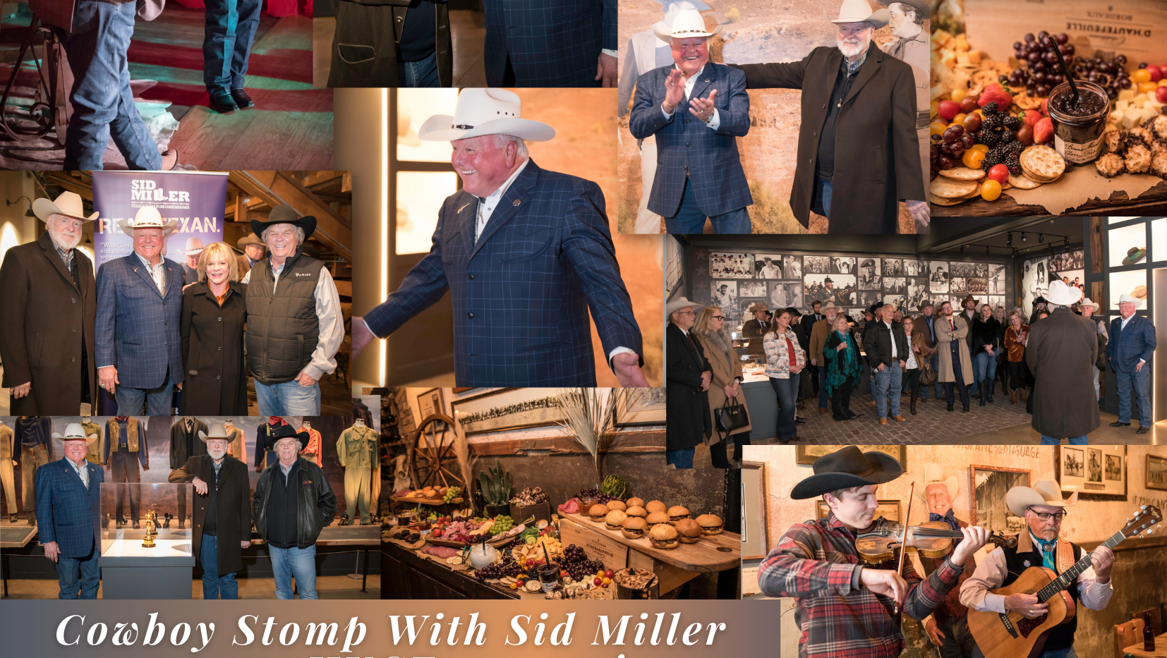 Cowboy Stomp with Texas Ag Commissioner Sid Miller